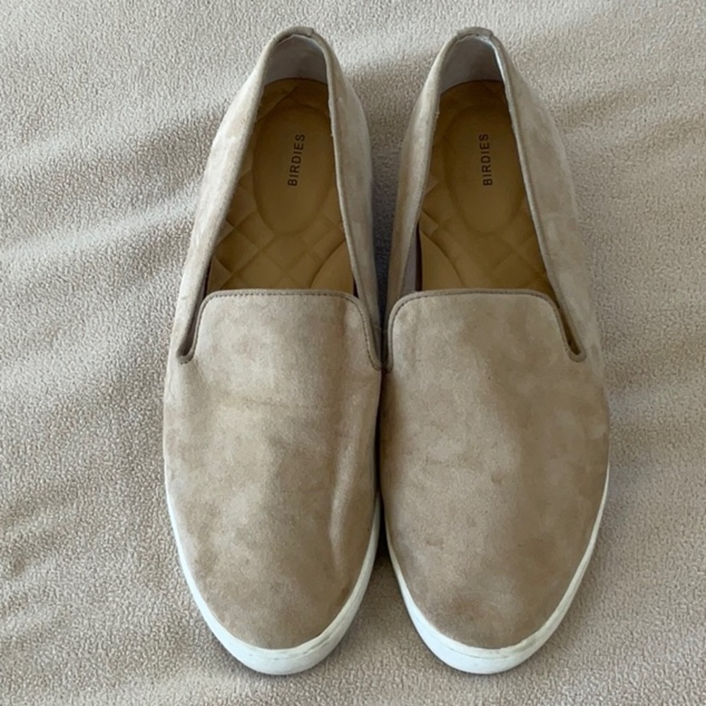 Birdies Men's Tan Slip-On Shoes
